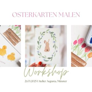 Aquarell Osterkarten Workshop